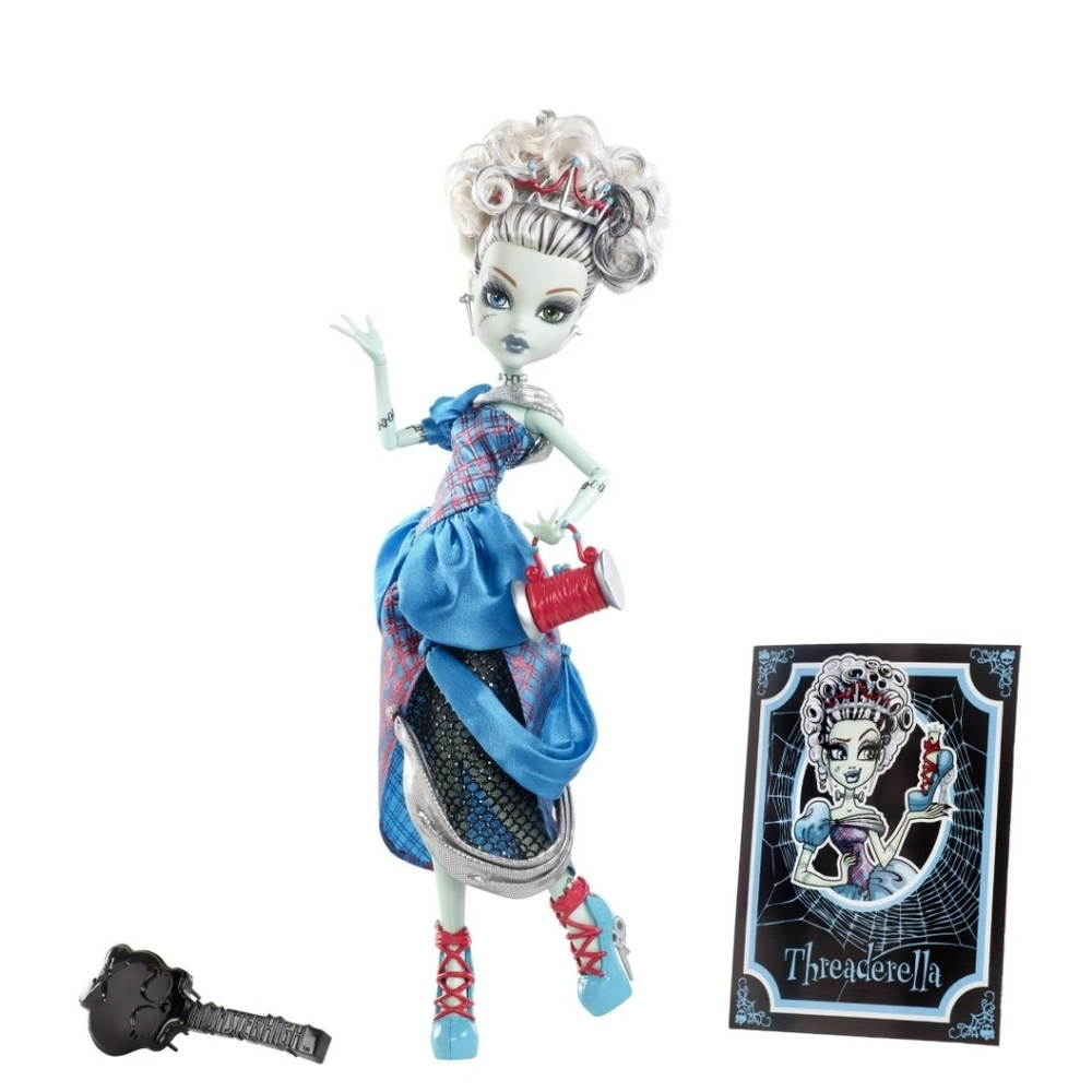 🙍🏼‍♂️⬆️Monster High Scarily Ever After Frankie Stein Doll [Threadarella]